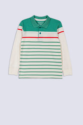 Striped Boy's Polo Shirt